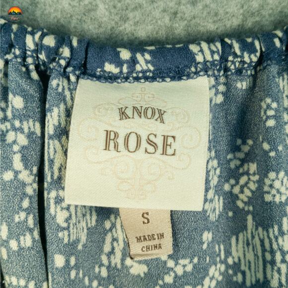 Knox Rose Maxi Dress Multicolor Sleeveless Keyhole Neck Boho Women's Size Small - Picture 8 of 14